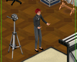 Фотограф Смотритель подиума в The Sims 1 Superstar
