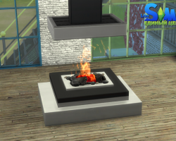 Урок: строительство камина в стиле модерн в The Sims 4 9