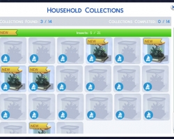 Sims 4 коллекционирование,InsectBlog11