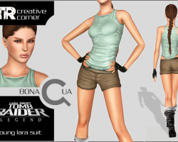 young lara suit