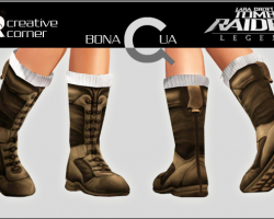 young lara boots