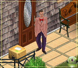 Таинственный незнакомец в The Sims 1 Makin Magic