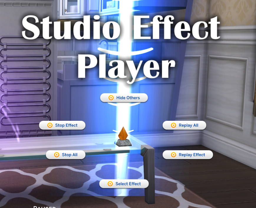 The Sims 4 Studio Effect Player