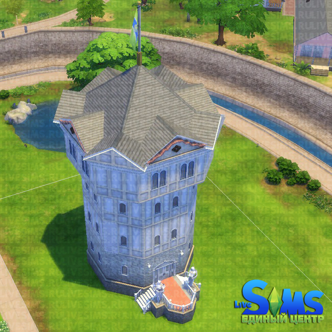 Урок: строительство башни в The Sims 4 1