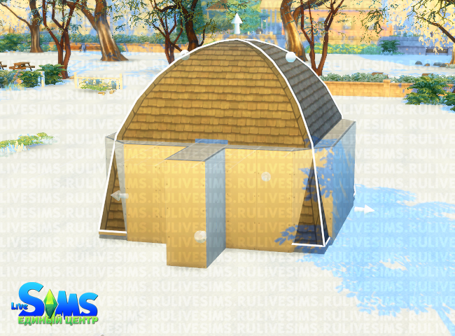 Урок: строительство иглу в The Sims 4 3