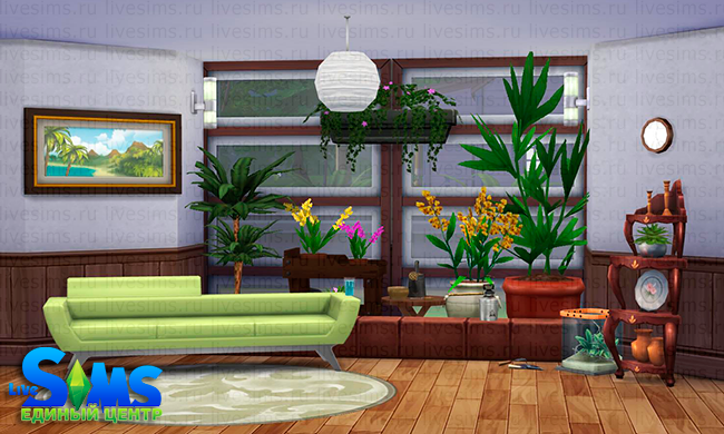 Урок: Зимний сад в The Sims 4