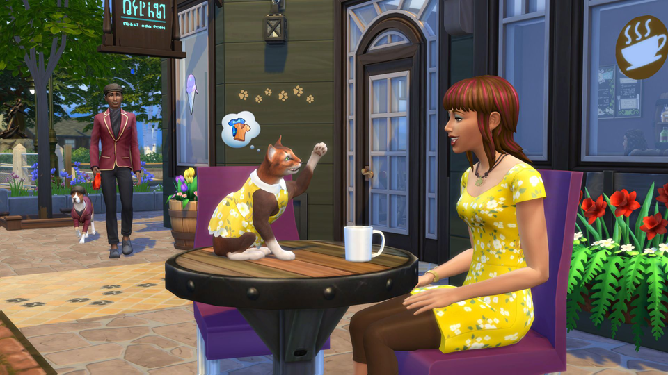 The Sims 4 Каталог Мой первый питомец - официальные скриншоты