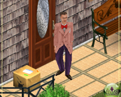 Таинственный незнакомец в The Sims 1 Makin Magic