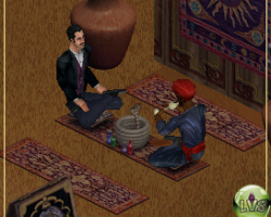 Заклинатель змей в The Sims 1 Makin Magic