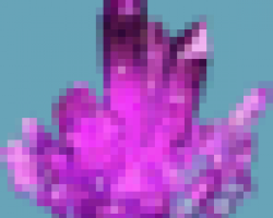 Фиолетовый кристалл симс 1