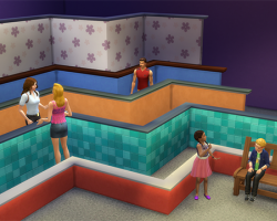 Sims 4 перегородки и запертые двери