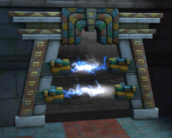 Электрические врата храма