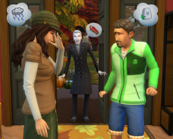 Sims 4 Времена года, семейство Climate