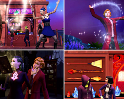 Волшебники в The Sims 4: Мир магии