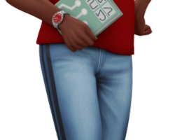 Официальный рендер к дополнению «The Sims 4: В университете»