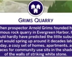 Район Гримс-Кворри в «The Sims 4: Экологичная жизнь»