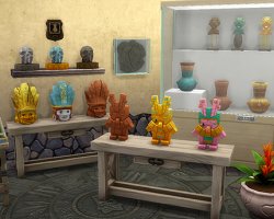 Коллекция древние омисканские артефакты из «The Sims 4: Приключения в джунглях»