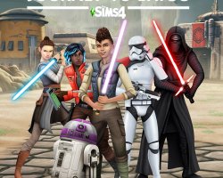 Обложка к игровому набору The Sims 4 Star Wars™: Путешествие на Батуу