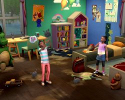 Скриншот из комплекта «The Sims 4: Ни пылинки» (SP21)
