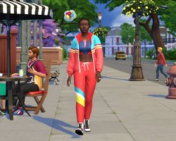 Скриншот из комплекта «The Sims 4: Наряды из прошлого»