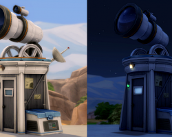 The Sims 4 Телескоп Гаргантюа