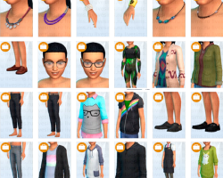 The Sims 4 Get to Work, The Sims 4 На работу CAS