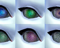TS4 Сверхъестественные существа, инопланетные глаза