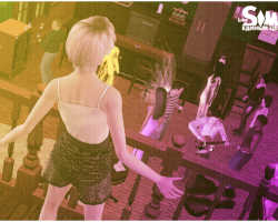 Обычная вечеринка в The Sims 3