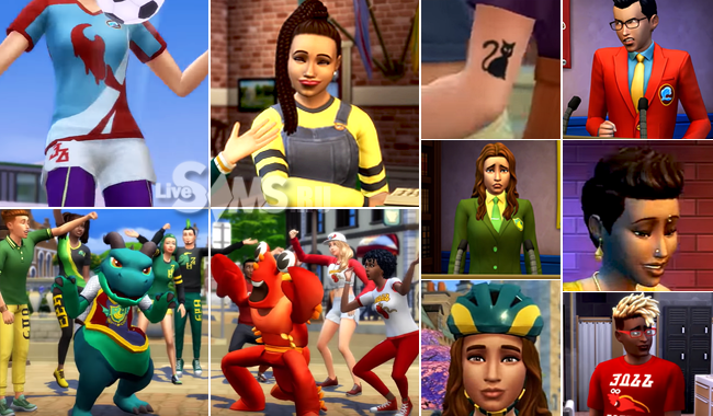 CAS в «The Sims 4: Discover University»