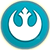 Иконка фракции «Сопротивление» в TS4 Star Wars (GP09)