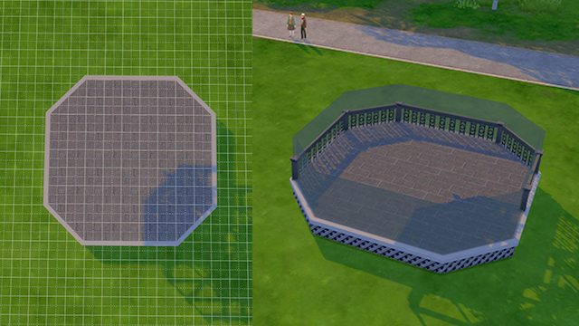 Как создать потрясающий внутренний дворик в The Sims 4