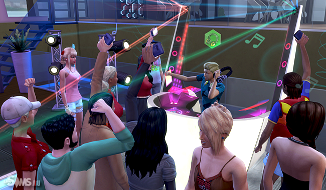 Навык ди-джея в «The Sims 4: Веселимся вместе»