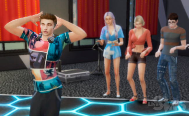 Навык танцев в «The Sims 4: Веселимся вместе»