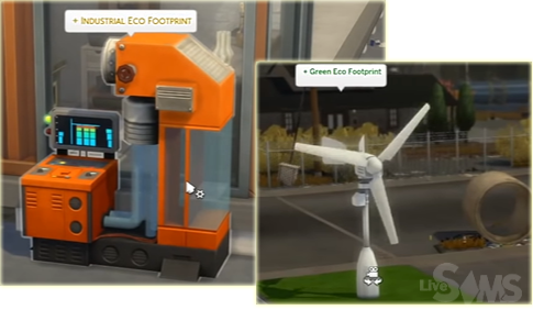 Объекты влияющие на экологию в «The Sims 4: Экологичная жизнь»