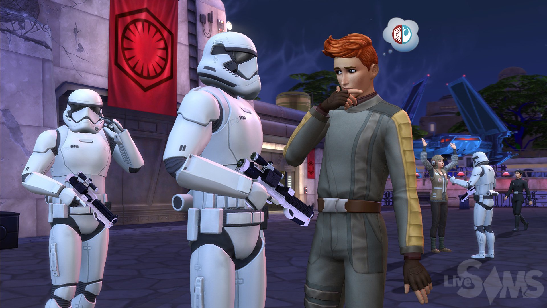 Официальный скриншот TS4 Star Wars (GP09)