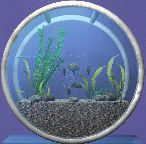 Рыбки в аквариуме в симс 2