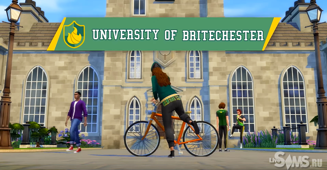 The Sims 4: Discover University - Бритчестерский Униерситет
