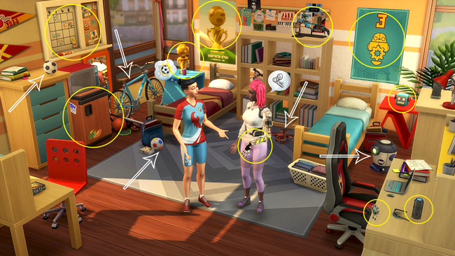 «The Sims 4: В университете»