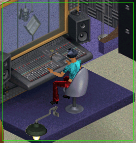 Звукооператор в The Sims 1 Superstar