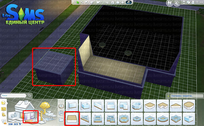 Sims 4 как сделать подвал