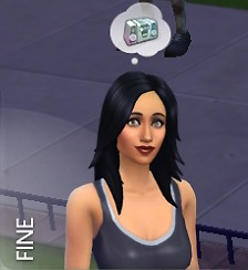 Настроение скука в The Sims 4