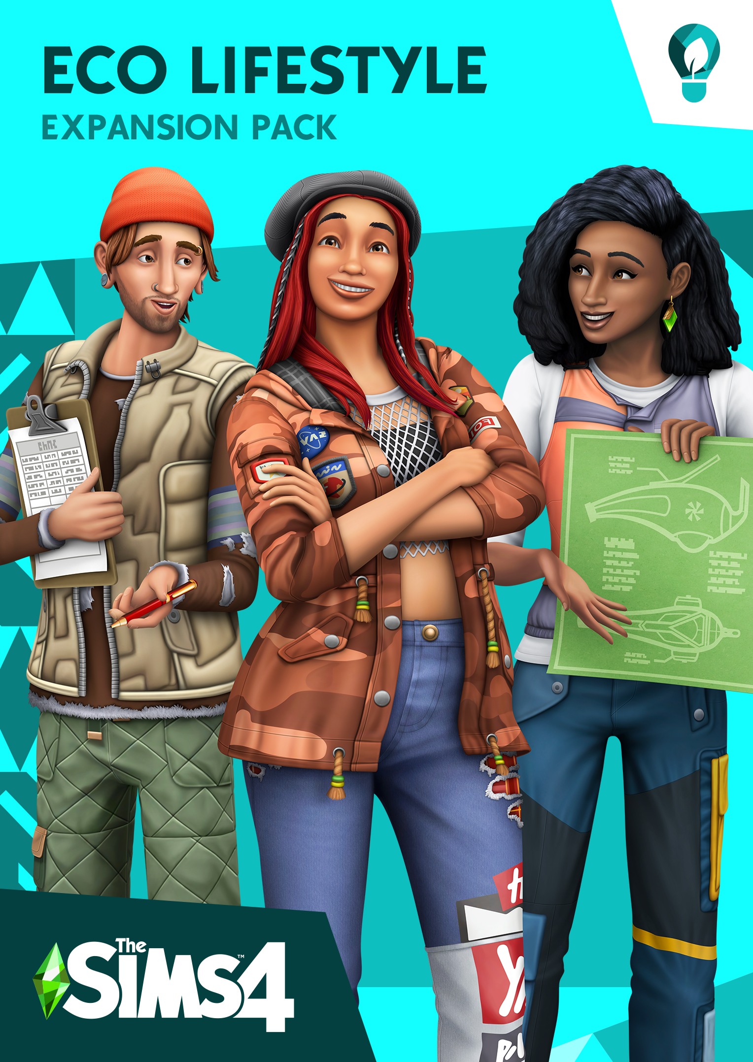 Обложка дополнения «The Sims 4: Экологичная жизнь»