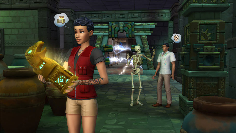 Sims 4 Приключения в джунглях GP06